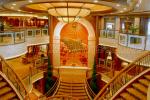 ID 4538 QUEEN VICTORIA (2007/90049grt/IMO 9320556)- The Grand Lobby staircase, midships on Decks 1,2 and 3.